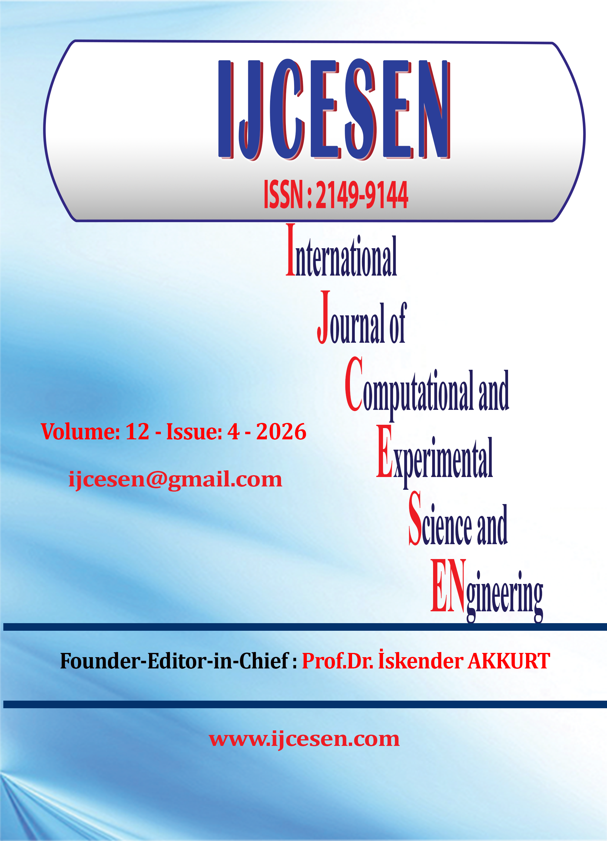 					View Vol. 12 No. 4 (2026): IJCESEN
				